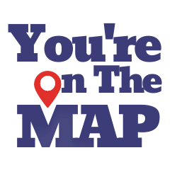 You're On The Map Logo
